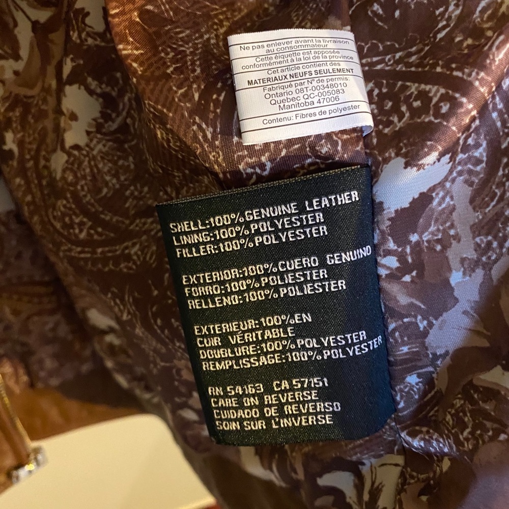 Guess Genuine Leather Moro Jacket - Picture 3 of 8